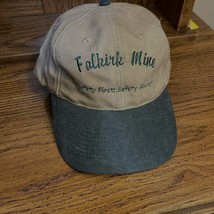 Falkirk (Mine) Safety First Safety Always Hat Baseball Adjustable Cap KC... - $256.84 MXN