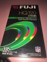 new Fujifilm Fuji film HQ120 HQ T-120 6 hours VHS tape high quality blank sealed - £5.53 GBP
