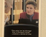 Quotable Star Trek Voyager Trading Card #54 Kate Mulgrew Jeri Ryan - $1.97