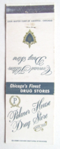 Palmer House Drug Store - Chicago, Illinois Matchbook Cover Conrad Hilton, Ohare - £1.37 GBP