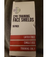 CPR and AED Training Maniquin Face Shields  Pack 50 - $8.59