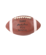 Vintage 60s MacGregor F711 Official Top Grain Leather Football Bart Star... - $78.16