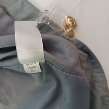 New Directions Studio Women's Gray Full Zip & Button Hidden Hoodie Jacket Size M image 9