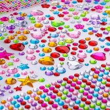 SparkleCraft Rhinestone Gems - 1510pcs Self Adhesive Jewel Stickers for ... - $18.80