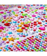 SparkleCraft Rhinestone Gems - 1510pcs Self Adhesive Jewel Stickers for ... - $26.08 CAD