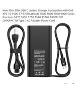 90W USB-C Type-C AC Adapter  AD200450 Output 5/9/15/20 V. 3A/4.5A - $323.39 MXN