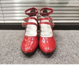 Celestia Ludenberg Shoes Cosplay Red Women Dangan Ronpa Boots - £43.29 GBP