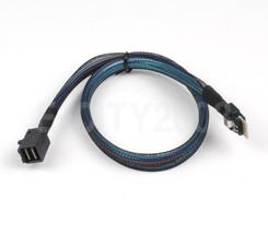 Sas 4.0 Sff-8654 38Pin To Hd Mini Sas Sff-8643 36Pin Server Adapter Cabl... - $31.99