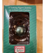 Boyds “Kissy” Naughty and Nice 2004 Melvin Moose Merry Kissmoose Tree Or... - $15.74