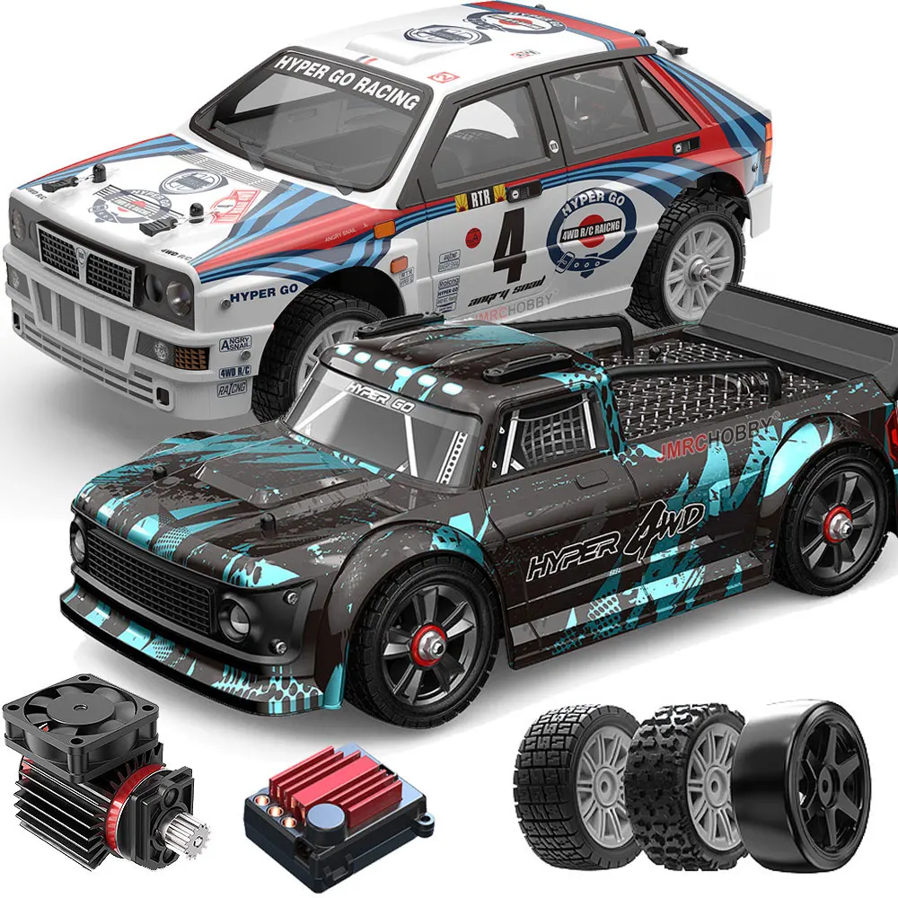 MJX Hyper Go 14301/14302 Brushless Rc Car 2.4G 1/14 Remote Control Pickup 4WD - £198.38 GBP+