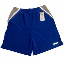 ASICS Mens Everyday Run Shorts Blue with Pockets Size X-Large XL NWT MS2... - $15.99