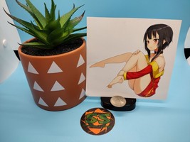 Konosuba - Megumin #4 - Waterproof Anime Vinyl Sticker - £4.71 GBP