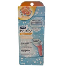 Schick Intuition NEW Revitalizing Moisture Tropical Citrus Shave Razor &amp;... - £10.82 GBP