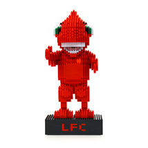 Mighty Red (LFC Mascot) Brick Sculpture (JEKCA Lego Brick) DIY Kit - £65.30 GBP