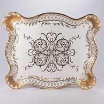 French Continental Dejeuner Porcelain Coffee Tea or Tray - £195.54 GBP