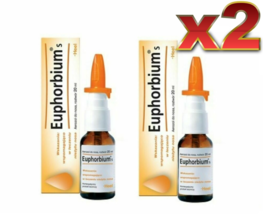 2 PACK HEEL Euphorbium Compositum Homeopathic Nasal Spray Cold Sinuses 20 ml. - £25.83 GBP