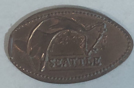 Seattle Washington Pressed Elongated Penny Whale PP1 - $4.94