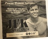 JFK Reckless Youth Vintage Tv Guide Print Ad Mini Series Patrick Dempsey... - $5.93