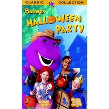 Barney&#39;s Halloween Party VHS Video Cassette 1998 - £3.91 GBP