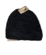 BSB Black Adult stretchy Frilly hat Brand New - $13.36 CAD