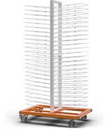 MOOFI Paint Drying Stand Movable Rack with 4 Casters for Cabinet Full Size  - $11,216.26 MXN
