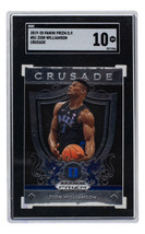 Zion Williamson 2019-20 Panini #51 Pelicans Prizm Crusade Tarjeta SGC GM 10 - £69.75 GBP