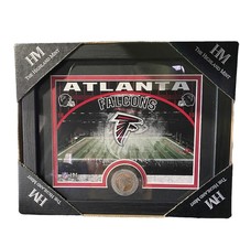 ATLANTA FALCONS 11&quot;x9&quot; Photo Frame w/Custom Print and A Minted Medallion Coin - $20.99