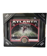 ATLANTA FALCONS 11&quot;x9&quot; Photo Frame w/Custom Print and A Minted Medallion... - £19.09 GBP