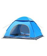 Instant Setup 3-4 Person Outdoor Tent Orange l - $77.14 CAD