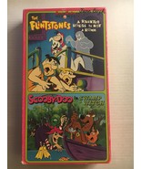 Flintstones Scooby Doo A Haunted House Is Not A Home &amp; Swamp Witch VHS Rare - $32.22