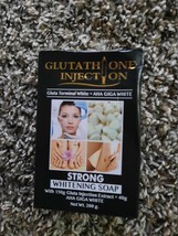 Glutathione injection strong whitening soap+ AHA GIGA WHITE - $22.00