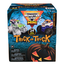 Monster Jam Mini Trucks Trick Or Truck Halloween Gifts Idea For Kids 24 Pack New - £48.60 GBP