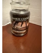 Yankee Candle BLACK COCONUT 22 oz Original Large Single Wick Jar Candle - $26.95