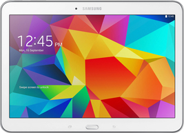 Samsung galaxy tab 4 10.1 t530 16gb quad-core 10.1&quot; Wi-Fi android tablet pc whit - £191.83 GBP