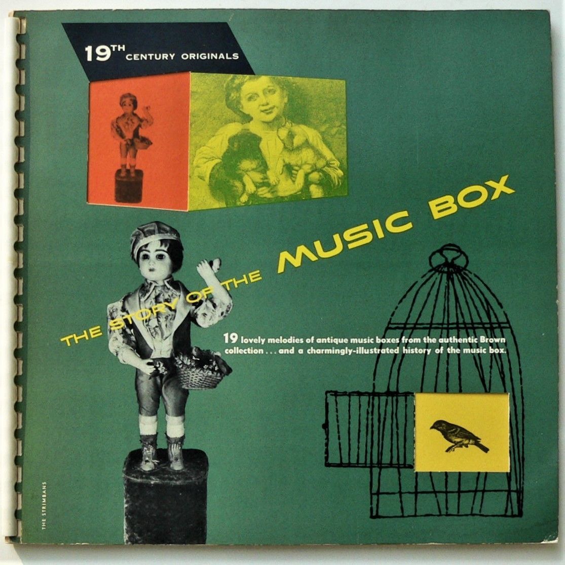 THE STORY OF THE MUSIC BOX - 10&quot; LP &amp; 8 page booklet - VG+ Mechanical Mu... - $12.86
