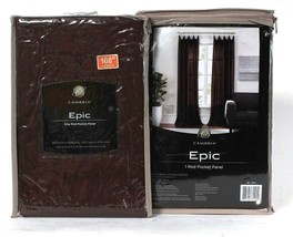 2 Count Cambria Epic 50 In X 108 In Raisin 100% Polyester Rod Pocket Panel - £40.59 GBP