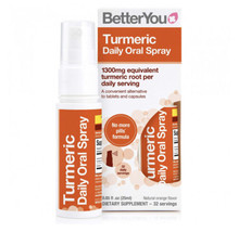 Better You Turmeric Daily Oral Spray 1300mg Equivalent 0.85 oz 32 Servings - £7.52 GBP