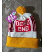 The Traffic Cap Dead End Do Not Enter NWT Beanie Winter Hat Pom Pom 5379... - £20.23 GBP