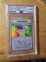 Trainer Japanese pokemon Promo Pikachu graded PSA slab 1997 - $8,736.98 MXN