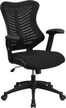 Flash Furniture Kale High Back Designer Black Mesh Executive Swivel Ergonomic - $198.99