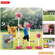 Portable Battery-Powered Bubble Machine for Toddlers - Height Adjustable... - $46.48