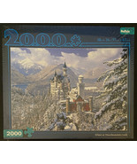 Buffalo Games Jigsaw Puzzle 2000 Piece &quot;Winter at Neuschwanstein Castle&quot;... - $19.00