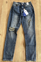 Womens Dream Jeans Ymi Juniors 9/29 Skinny High Rise 29x30 distressed - £22.56 GBP