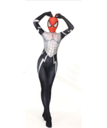  Spider Man Silk Bodysuit Women Cosplay Cindy Superhero Costume Zentai O... - £28.85 GBP+