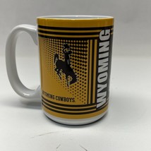 NCAA Wyoming Cowboys Football Official 15oz Hero Ceramic Coffee Cup Mug - £16.73 GBP