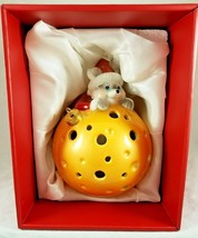 Christmas Holiday Santa Mouse Color Changing Flameless Candle w/ Timer EUC - £11.98 GBP