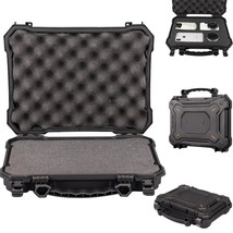  Case   t Anti-theft Waterproof Box 5L Army  Soft Padded Protective Pistols Cas - £102.73 GBP