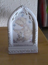 1993 Precious Moments “A Reflection Of His Love” Prayer Plaque  - £9.50 GBP