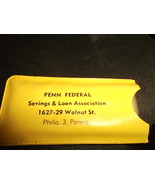 Bank Advertising Rain Bonnet Penn Federal Savings &amp; Loan Association - V... - $13.64 CAD