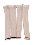 Tun Tun Ribbed Knit 18-24 Months Beige Cotton Blend Fabric Cuffed Hem Co... - $32.00
